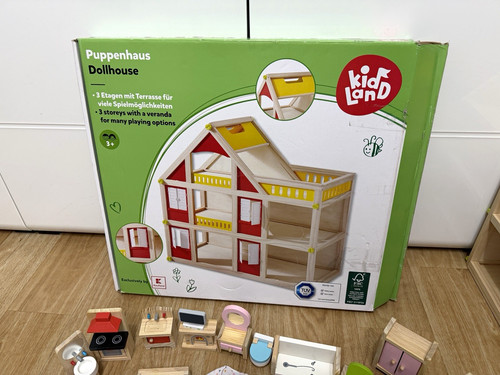 Kidland puppenhaus holz - kidland,