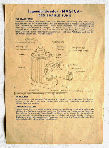 Bedienanleitung
