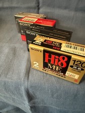 Sony - Hi8 Video Cassetten, 8 Stück, neu - original verschweißt