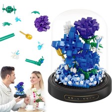 Transparente Abdeckung Blumenstrauß Baukasten - Lebhafte Farbige Dekoration Set