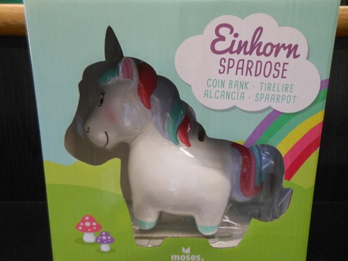 Einhorn spardose moses - ;,