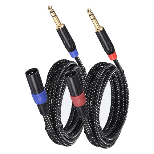 Trs zu xlr stecker - 1/4",