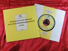 SCHALLPLATTE ZUR PRÜFUNG VON