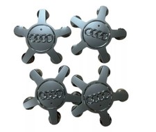 4x Originale Felgendeckel Nabenkappe silber Audi A3 A4 A5 A6 A7 OEM: 4F0601165N 