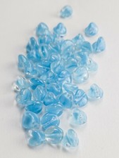 45 edle böhmische Glasperlen