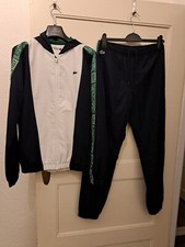 Lacoste Trainingsanzug WH0874 Marieneblau, Weiß, Grün Gr. S wie NEU! 