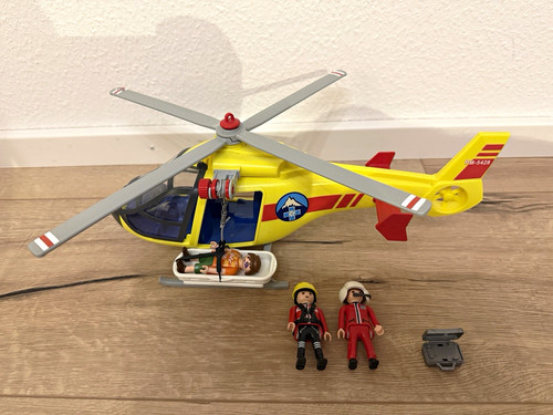 Playmobil rettungshubschrauber - playmobil,