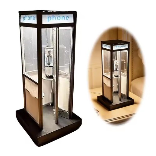 Retro telefonzellenlampe - retro-telefonzellenlampe, –