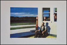 EDWARD HOPPER * Four Lane Road * 57 x 38 cm*signed lithograph*limited # 122/150