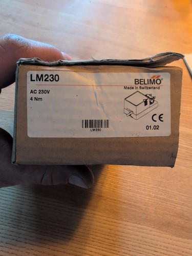 Belimo 230 - belimo, lm-230-s