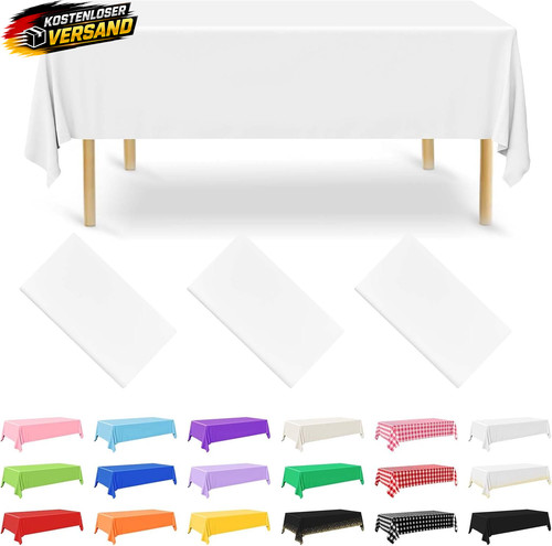 Einweg tischdecke 137x274 - einweg, cm