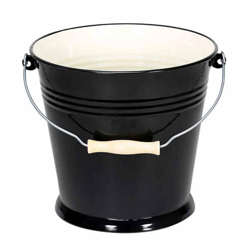 Emaille eimer 10l - emaille,