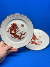 2 Porzellan Teller Drache