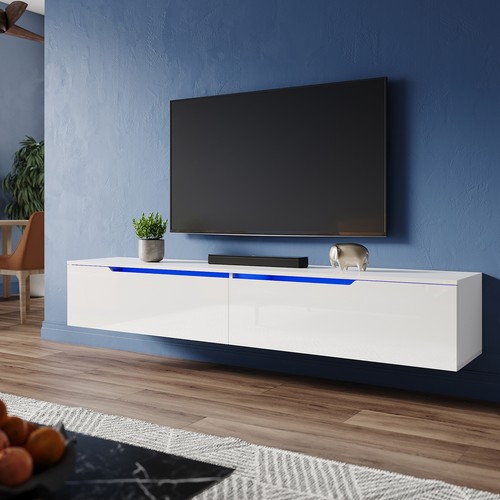 Lowboard 200cm mit led - lowboard,