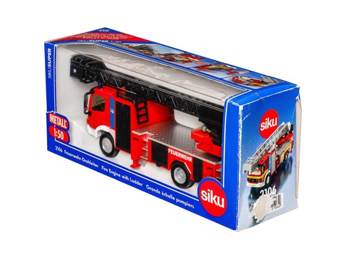 Siku 2106 feuerwehr drehleiter - siku,