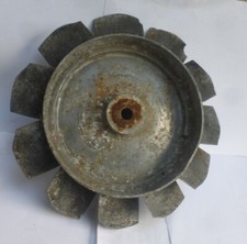altes Aluminium Propeller