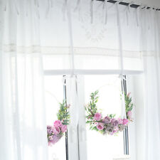 100% Baumwolle Raff Gardine