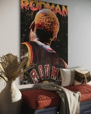 Dennis Rodman Leinwand Bild
