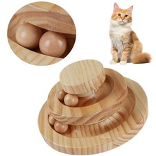Holz katzenspielzeug - holz,