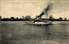 Ak Dampfschiff Hohenzollern