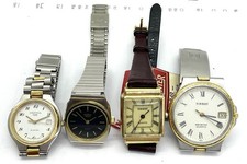 4 UHREN Konvolut vintage 80s