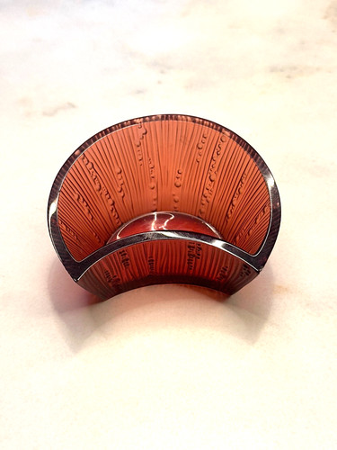 Lalique coupelle luna rouge - coupelle,