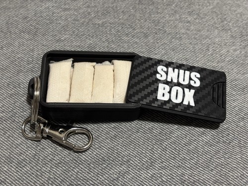 Snus box schlüsselanhänger - snus,