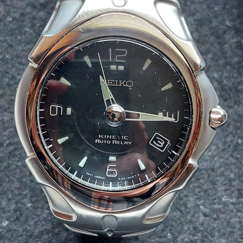 Reloj seiko kinetic - auto, relay