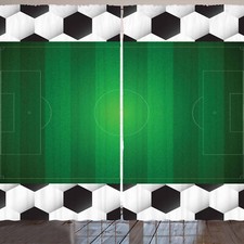 Fußball Rustikale Gardine