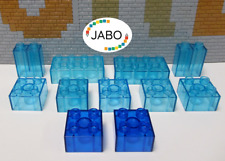 ( N15/1 ) LEGO Duplo  Steine Transparent Konvolut