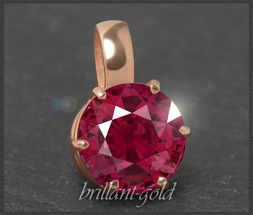 Rubin anhänger mit 55ct - rubin,
