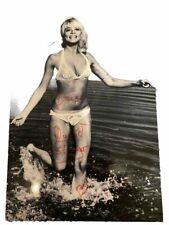 TOP!!! INGRID STEEGER ! SEXY original sign. Autogrammfoto! KLIMBIM !!! 20x30 cm