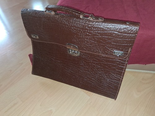 Vintage aktentasche - vintage,