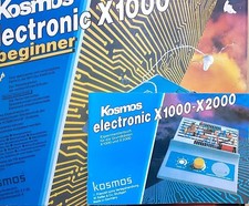  Kosmos Electronic X1000 Experimentierkasten (KOMPLETT + OVP)
