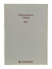 JUNGHANS Uhren-Katalog 1985 Wohnraumuhren; K85 591