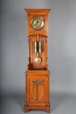 Antike Jugendstil Großvater-Uhr, Mahagoni, Deutschland um 1900 Standuhr