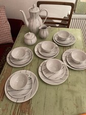 Oscar Schlegelmilch Kaffeeservice Für 6 Personen 1960/ kompl.Thüringen DDR  RAR