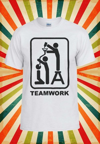 Team work bier bong - work,