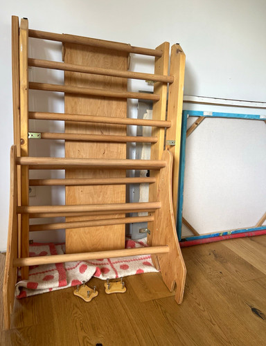 Holz sprossenwand turnleiter - holz,
