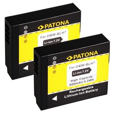 2 x Akku für Panasonic LUMIX