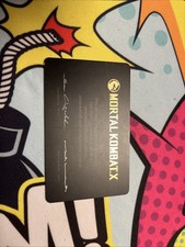 Mortal Kombat 10 Scorpion Sammelkarte Sehr Guter Zustand