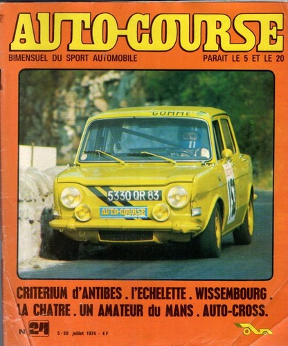 Auto rennwagen 1974 hubert - 1974,