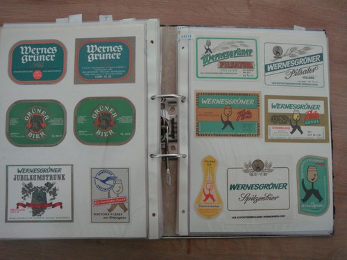 Bieretikettensammlung ddr z - bieretikettensammlung, o-z
