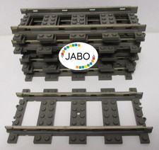 10 Lego 9V Eisenbahn Schienen