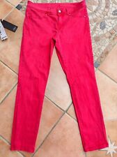 S. Oliver Jeans Hose Boyfriend M 38 40 Stretch Röhre Siena Superslim Fit TOP Rot
