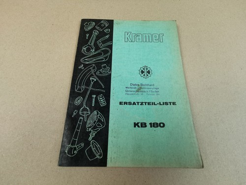 Kramer kb180 schlepper - kramer,
