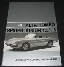 Betriebsanleitung Alfa Romeo