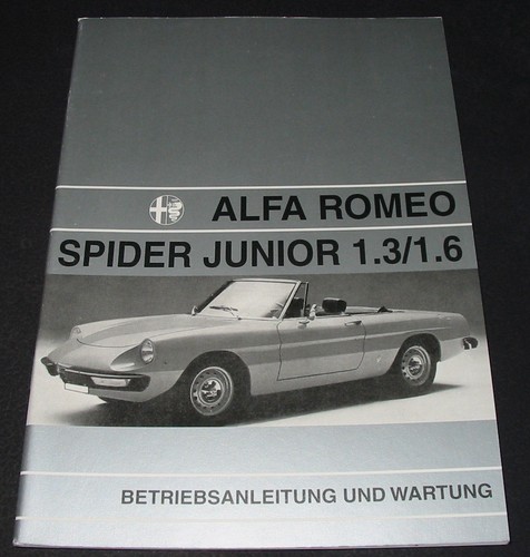 Betriebsanleitung alfa romeo - alfa,