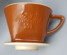 MELITTA Minden Kaffeefilter 101 braun-innen beige erhabene Schrift 3-Loch SELTEN