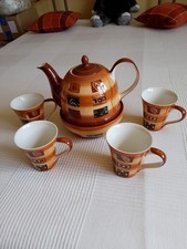 hübsches Teeservice für 4
